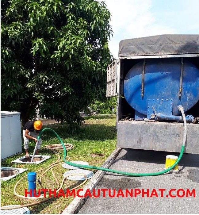 Thông cống nghẹt tại KCN Dầu Giây